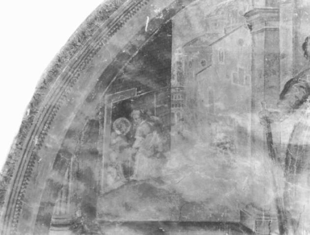 storiedella vita di San Francesco d'Assisi: la rinuncia agli averi (dipinto) di Torri Pietro Antonio (sec. XVII)