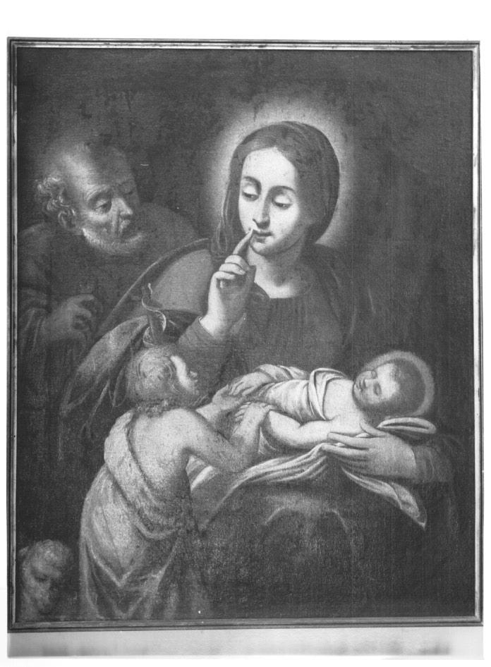 Sacra Famiglia con San Giovannino (dipinto) - ambito veneto (sec. XIX)