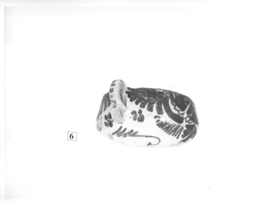 scodella - ansata, frammento - manifattura veneta (sec. XVIII)