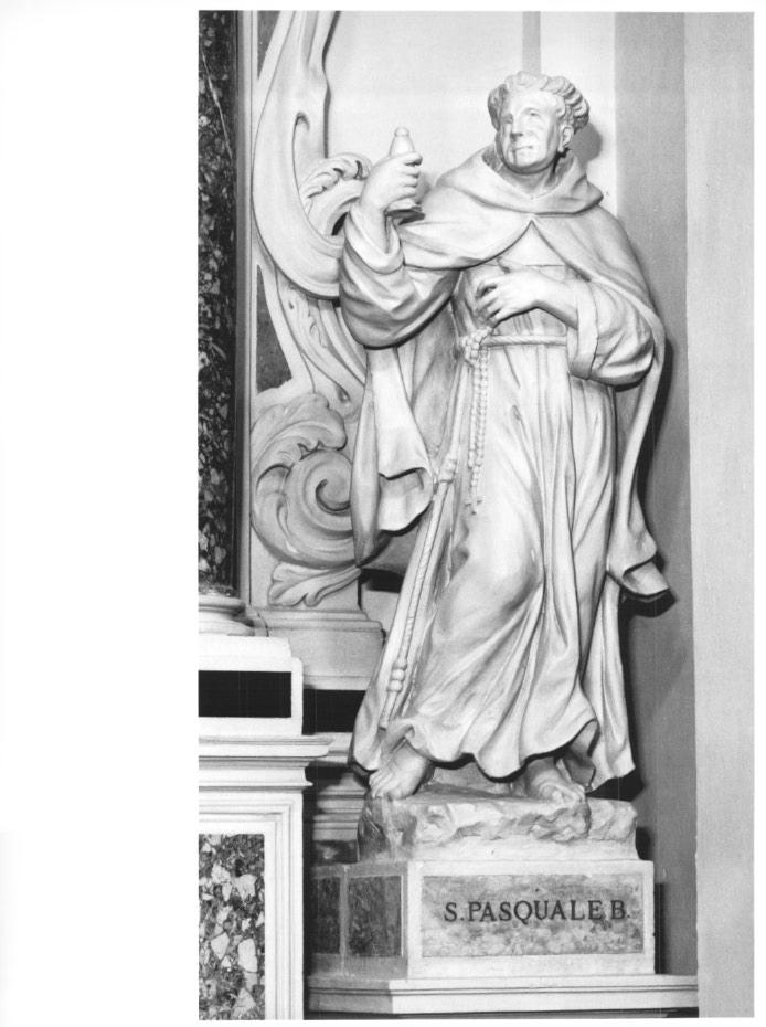 San Pasquale di Baylon (statua) - ambito veneto (sec. XVIII)