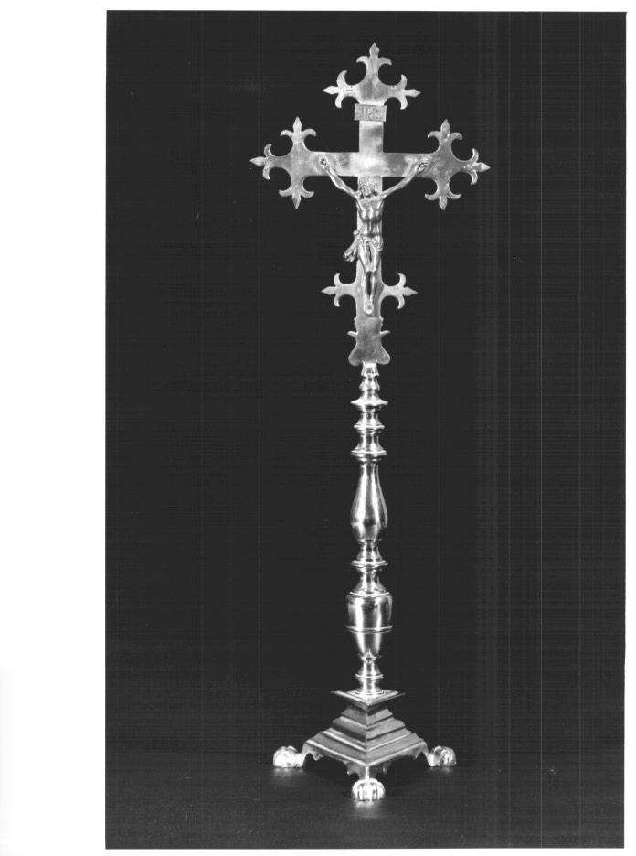 croce d'altare, serie - ambito veneto (inizio sec. XIX)