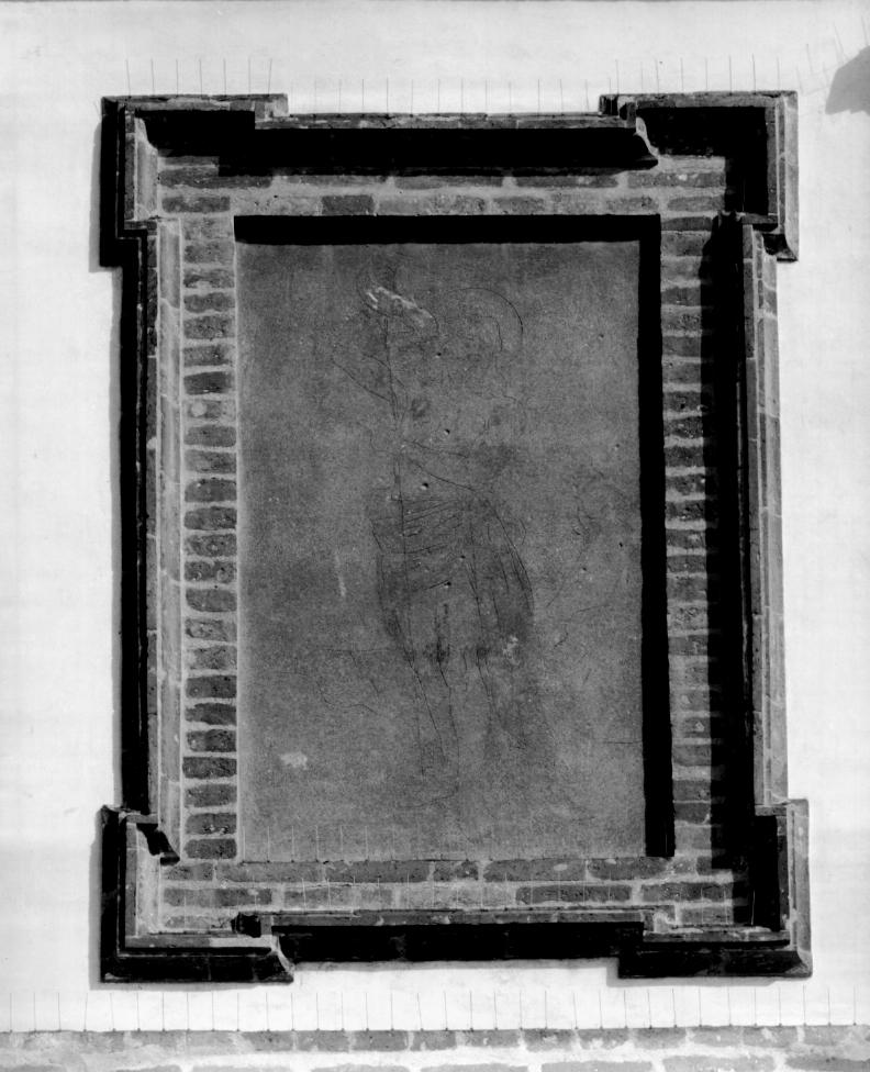 San Giovanni Battista (sinopia) - ambito veneto (seconda metà sec. XIX)