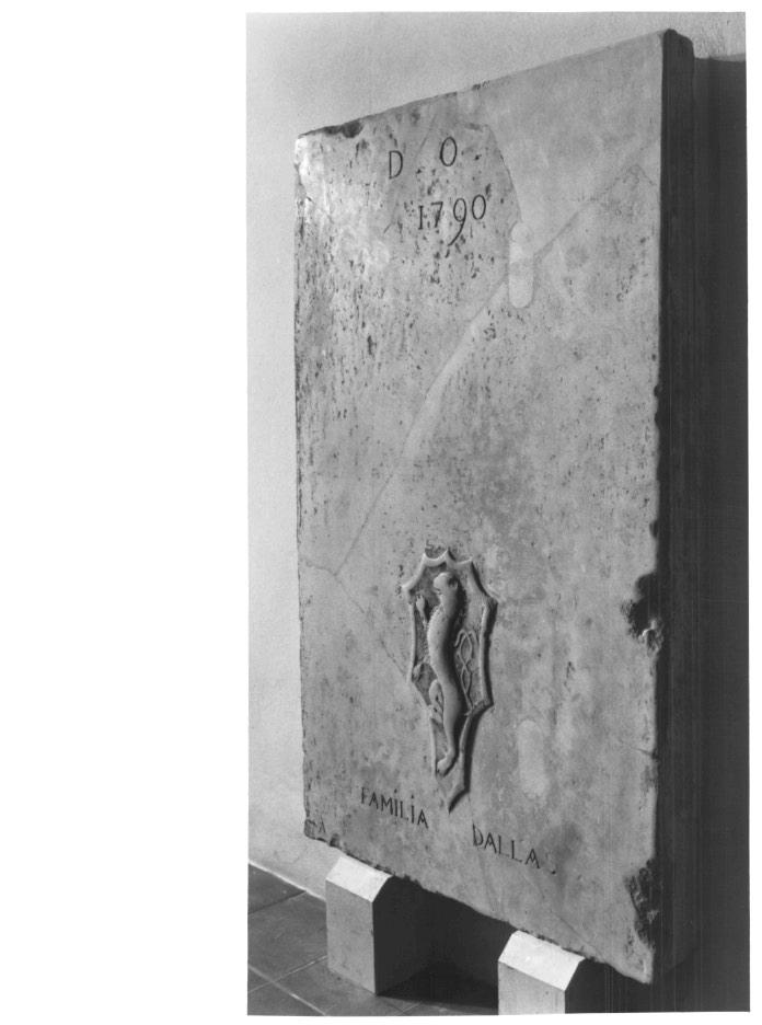 lapide - ambito veneto (sec. XVIII)