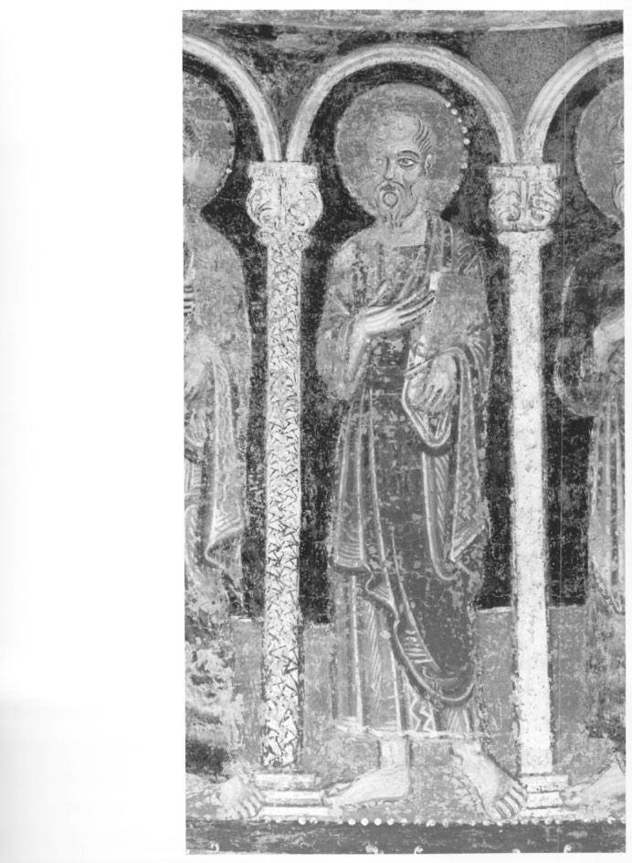 apostolo (dipinto, elemento d'insieme) - ambito veneto (primo quarto sec. XIII)