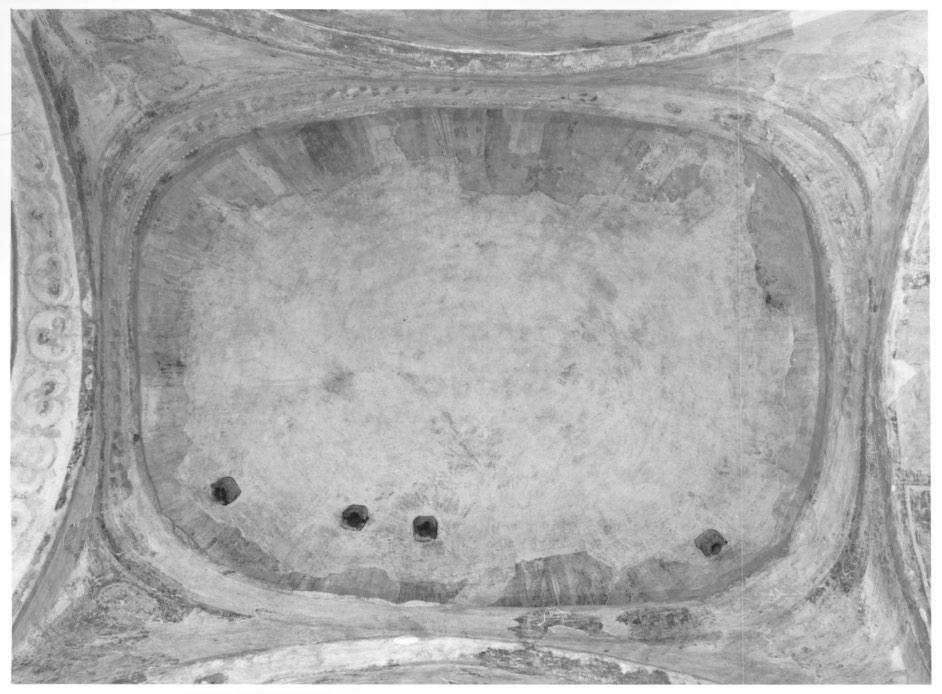 Cristo in trono con simboli degli evangelisti e dell'apocalisse (dipinto, elemento d'insieme) - ambito veneto (prima metà sec. XI)