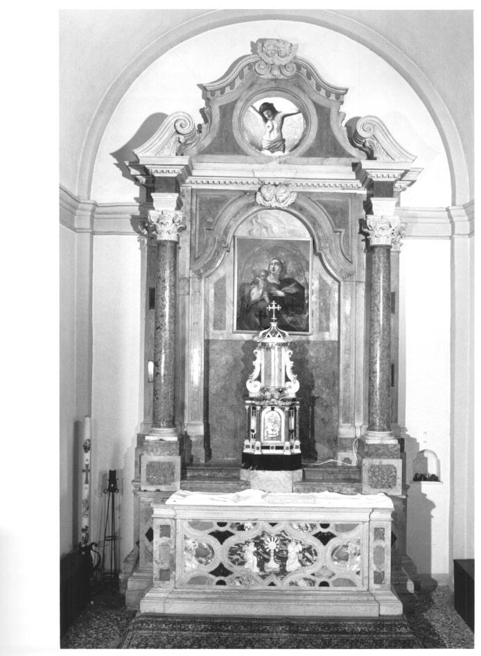 altare maggiore - ambito veneto (sec. XVI, sec. XVII)