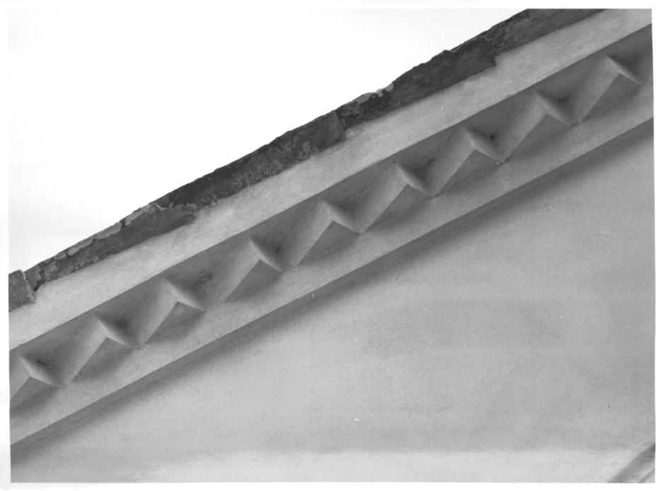 cornice architettonica - ambito veneto (sec. XVII)