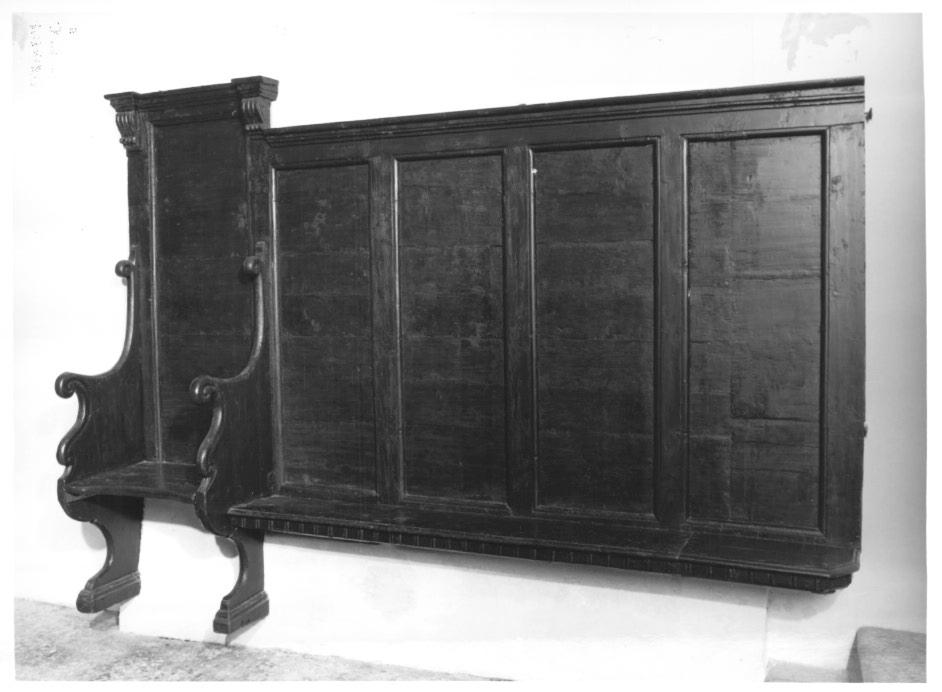 dossale - ambito veneto (sec. XVII)