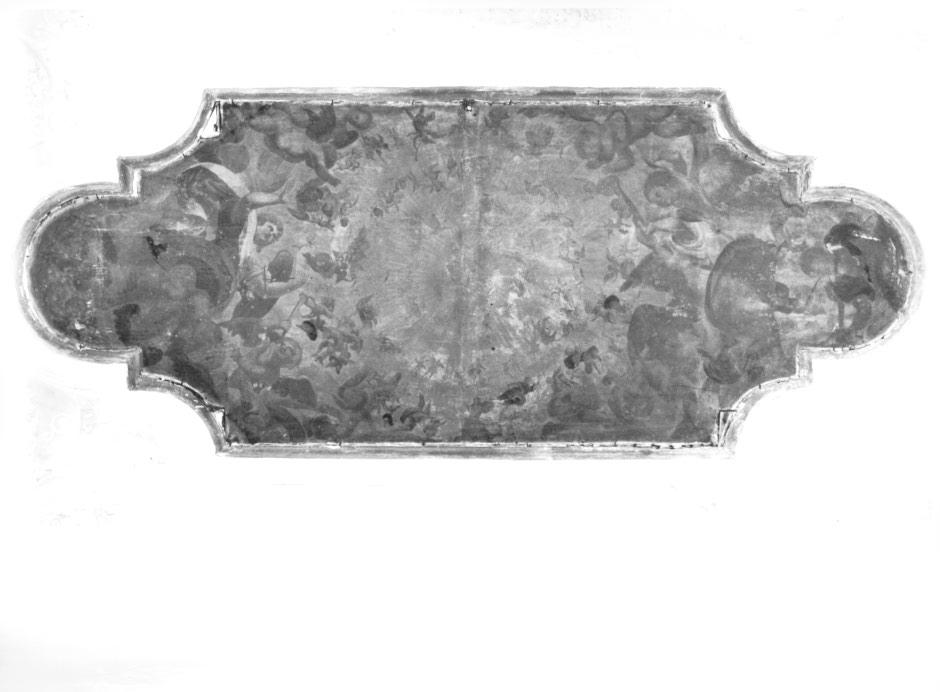 gloria di angeli musicanti (dipinto) - ambito veneto (sec. XVII)