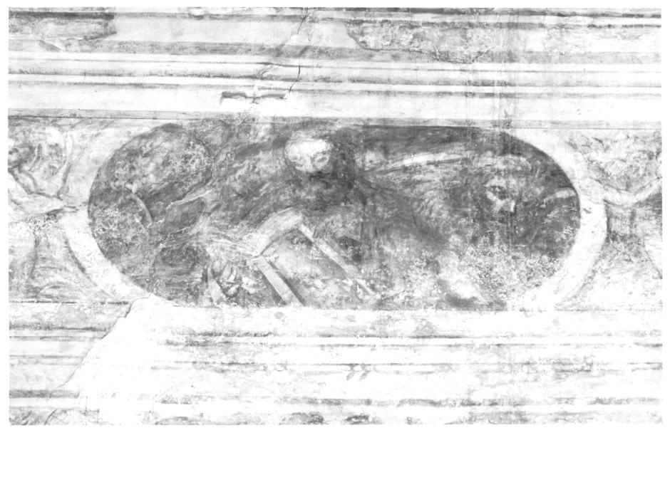 San Marco Evangelista (dipinto, elemento d'insieme) - ambito veneto (sec. XVI)