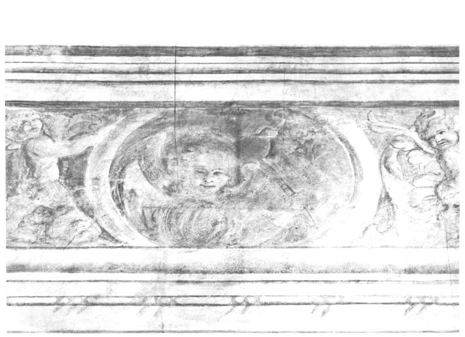 angelo musicante con viola (dipinto, elemento d'insieme) - ambito veneto (sec. XVI)