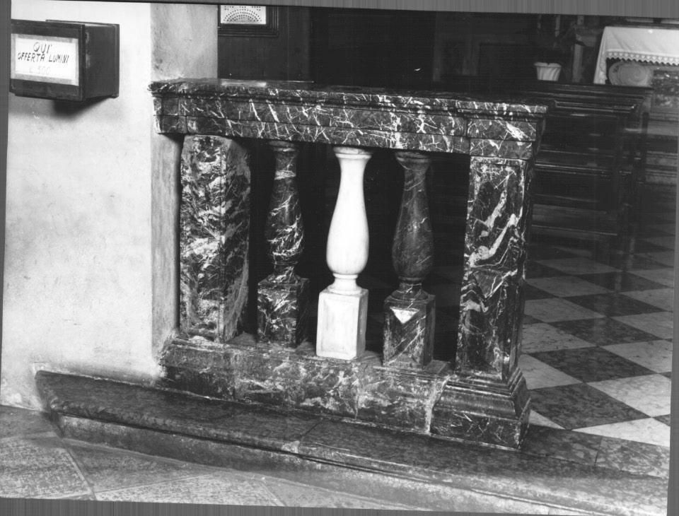 balaustrata - ambito veneto (sec. XVIII)