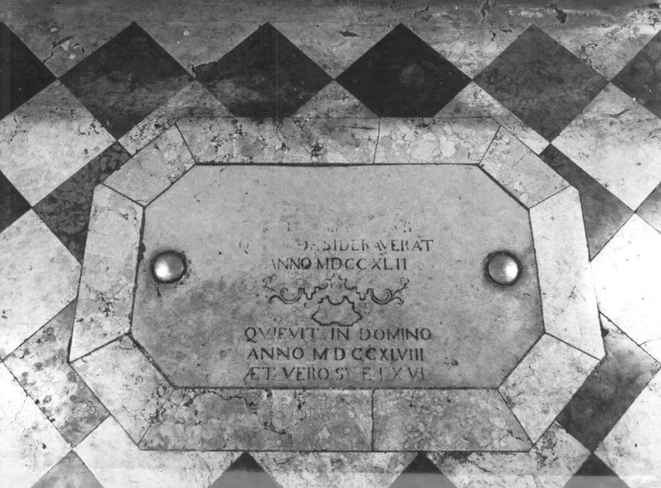 lapide - ambito veneto (sec. XVIII)