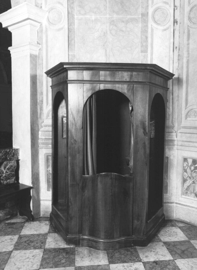 confessionale - ambito veneto (sec. XVIII)