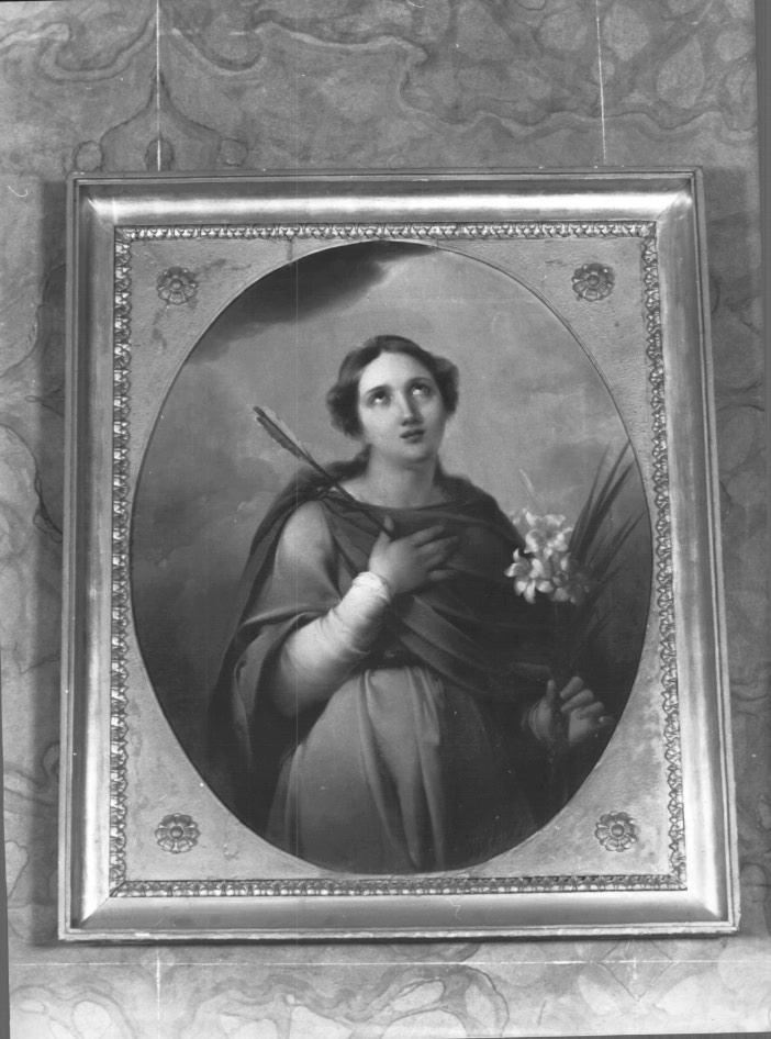 Santa Filomena (dipinto) di Grigoletti Michelangelo (sec. XIX)