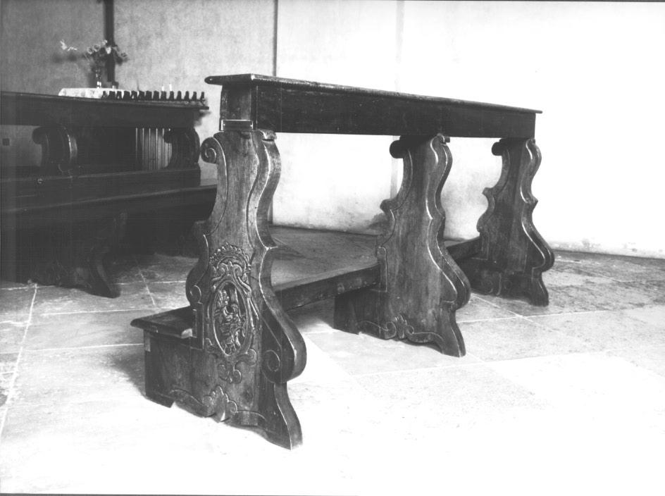 inginocchiatoio - ambito veneto (secc. XVII/ XVIII)