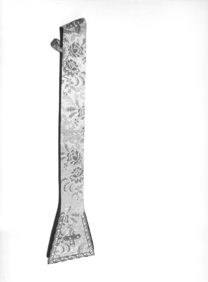 stola, elemento d'insieme - ambito veneto (sec. XIX)