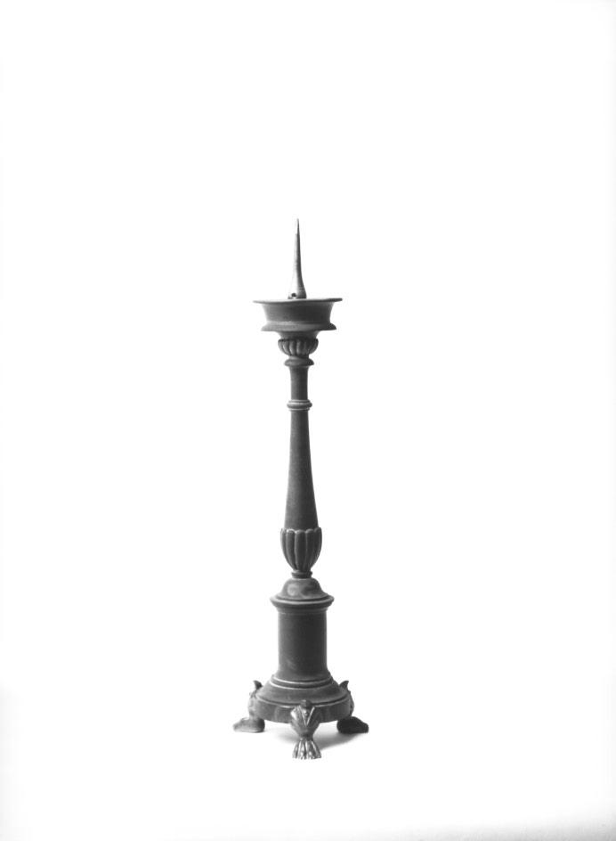 candeliere d'altare - ambito veneto (prima metà sec. XIX)