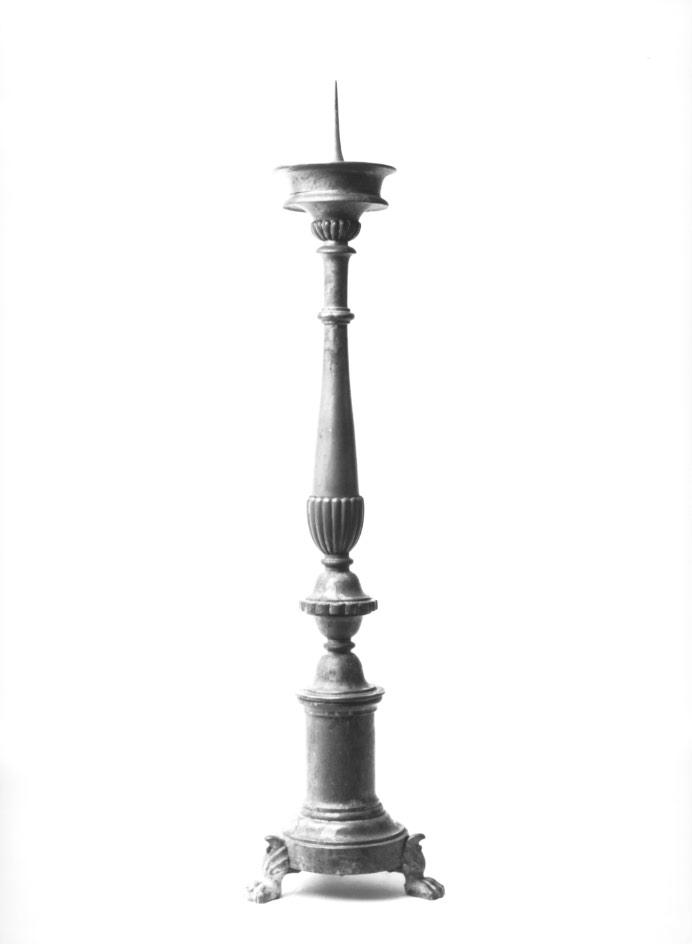 candeliere d'altare - ambito veneto (sec. XIX)