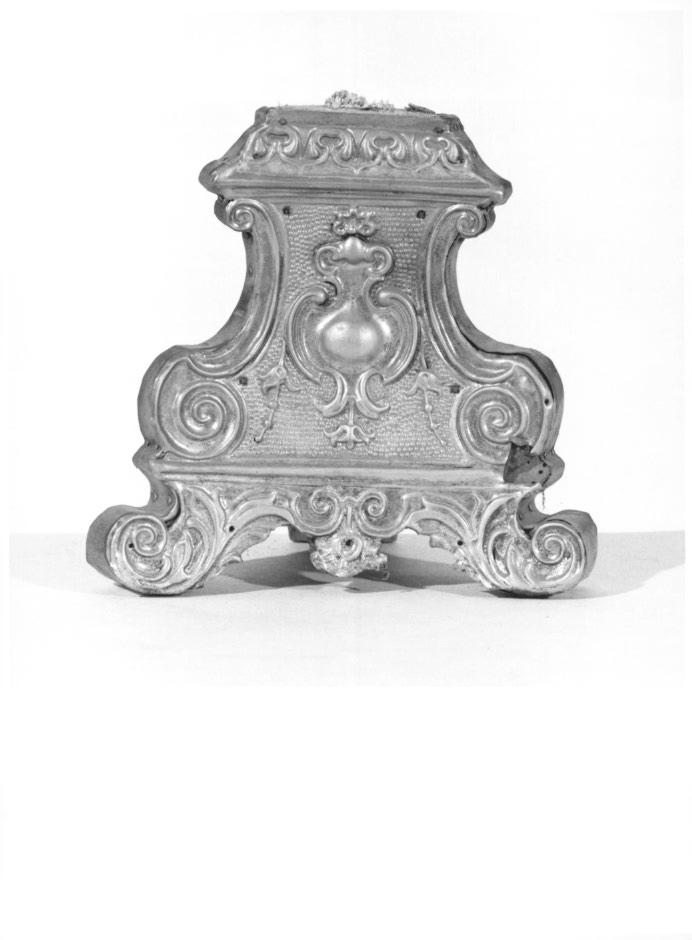 base per reliquiario, elemento d'insieme - ambito veneto (sec. XVIII)