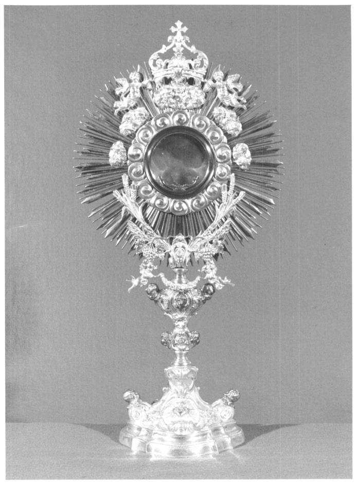 reliquiario a teca - ambito veneto (sec. XIX)