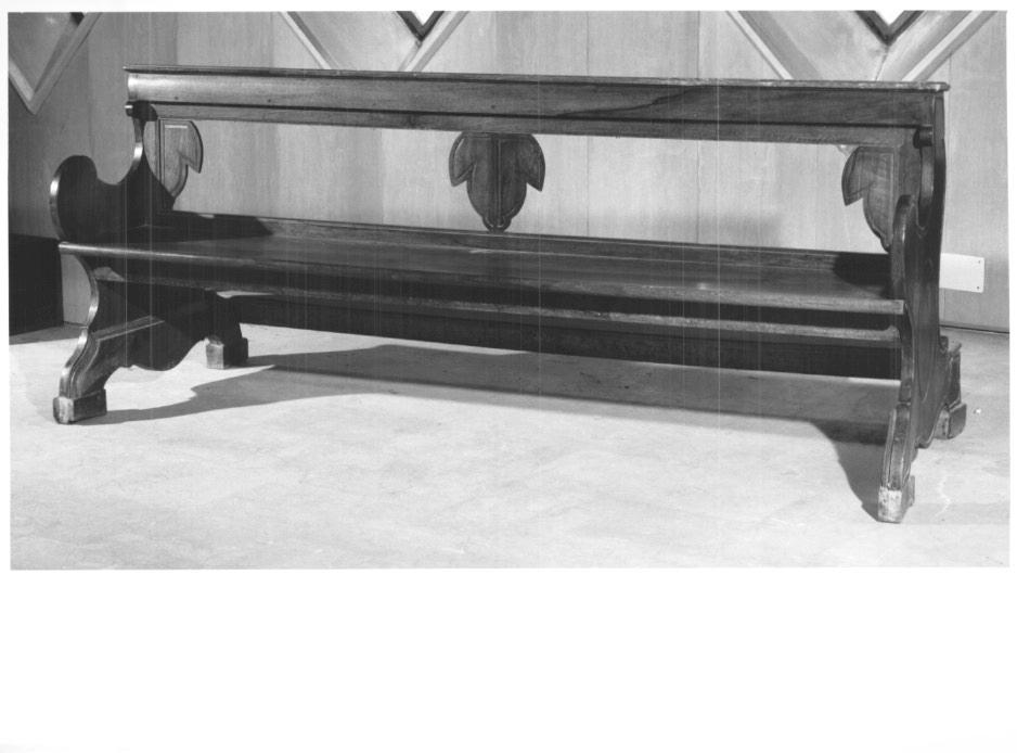 banco da chiesa - ambito veneto (sec. XIX)