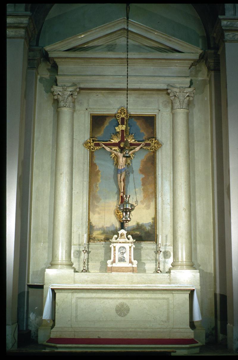 altare di Segusini Giuseppe - manifattura veneta (sec. XIX)