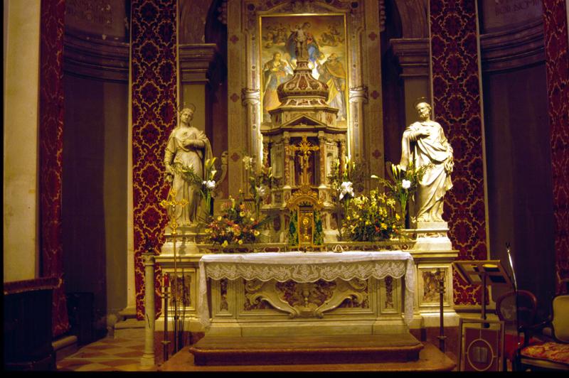 altare maggiore di Caner Giuseppe - ambito veneto (sec. XVIII)