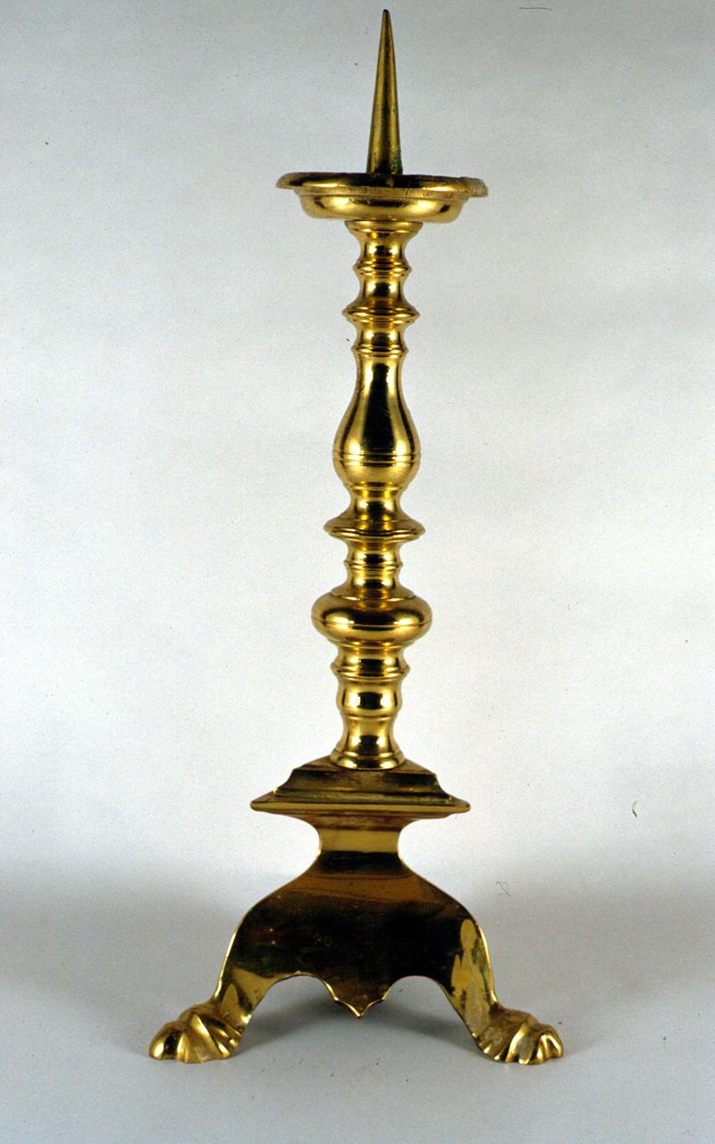 candeliere d'altare, serie - manifattura veneta (sec. XVIII)