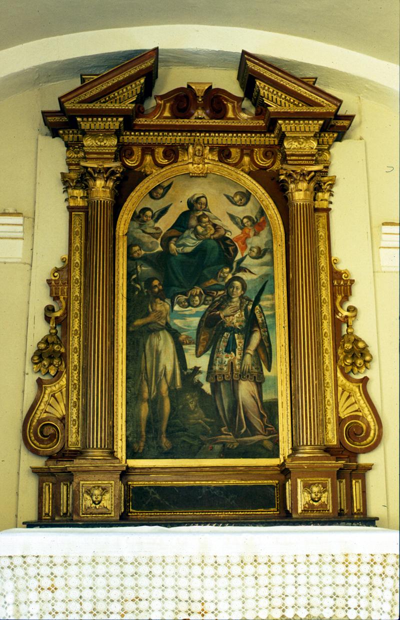dossale, elemento d'insieme - manifattura bellunese (sec. XVII)