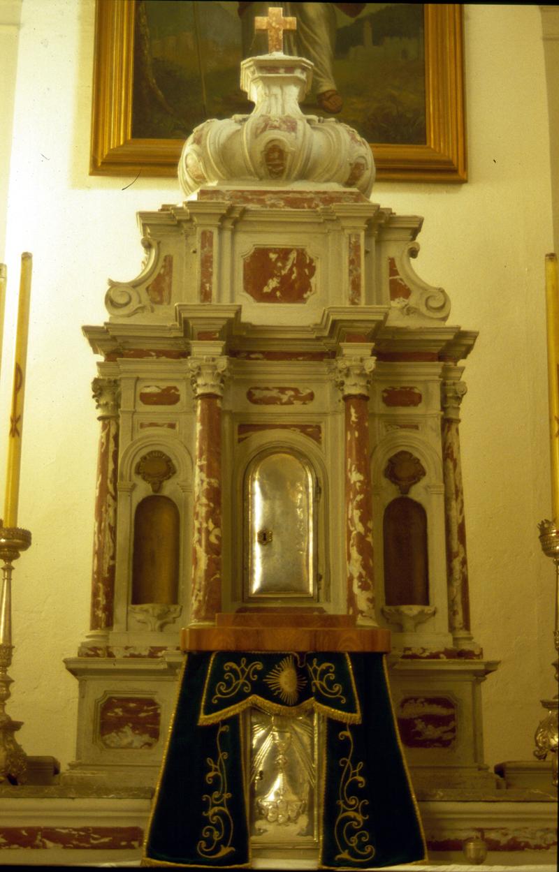 tabernacolo, elemento d'insieme - bottega veneta (sec. XIX)
