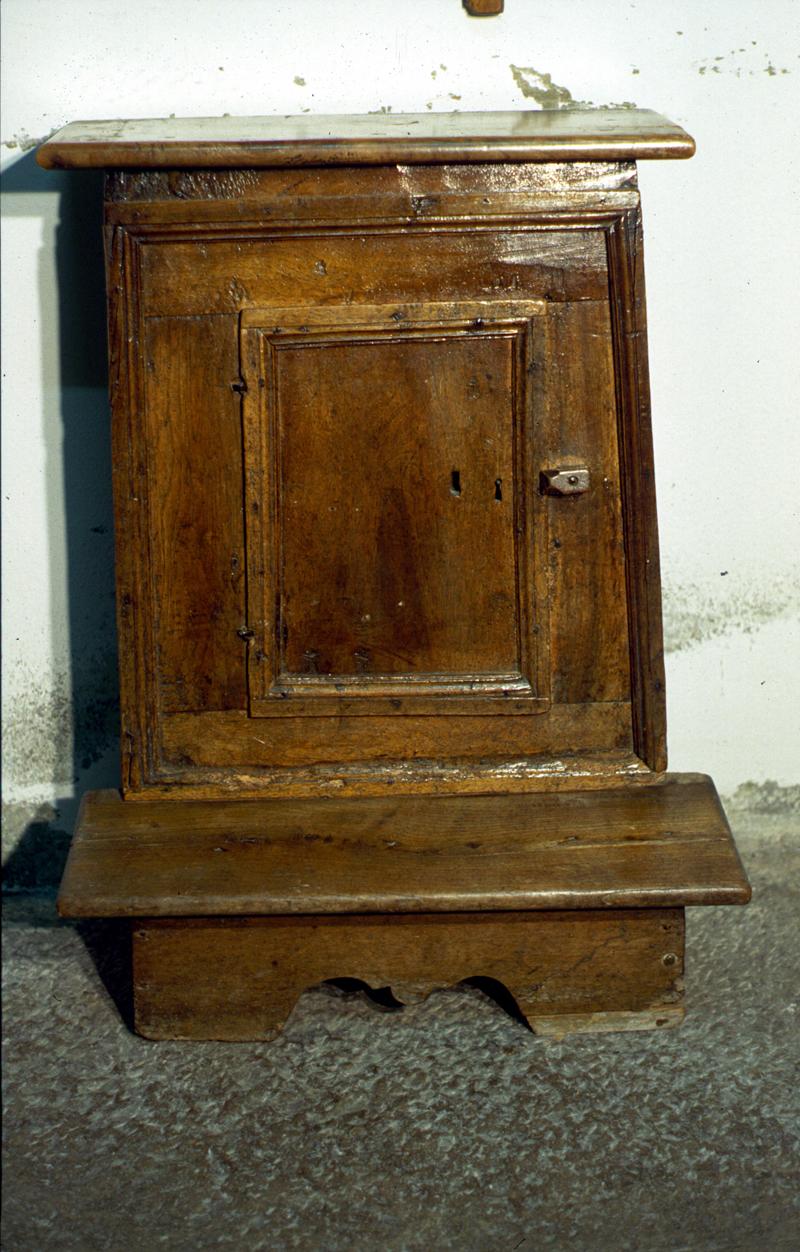 inginocchiatoio - bottega bellunese (fine sec. XIX)