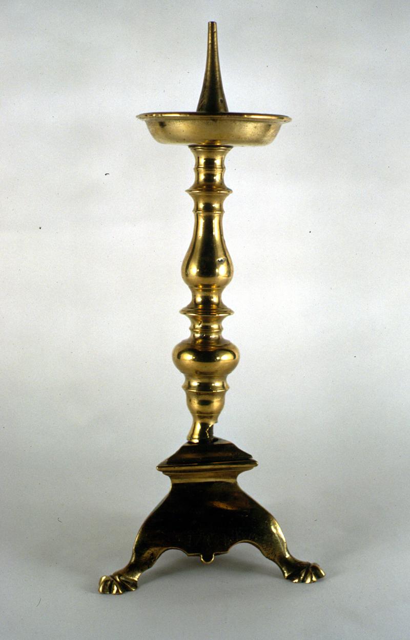candeliere d'altare, serie - bottega bellunese (sec. XVIII)
