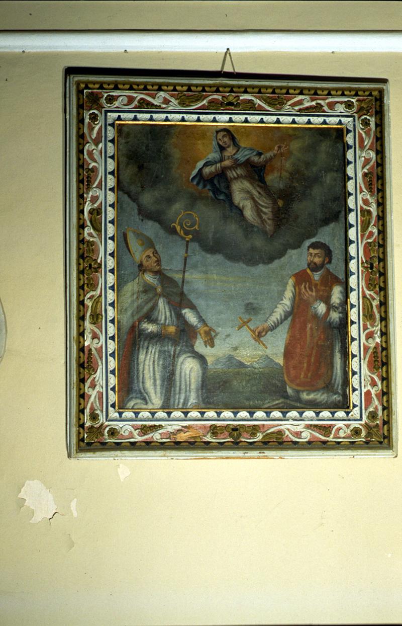 Madonna del Carmelo (dipinto) - bottega bellunese (sec. XIX)