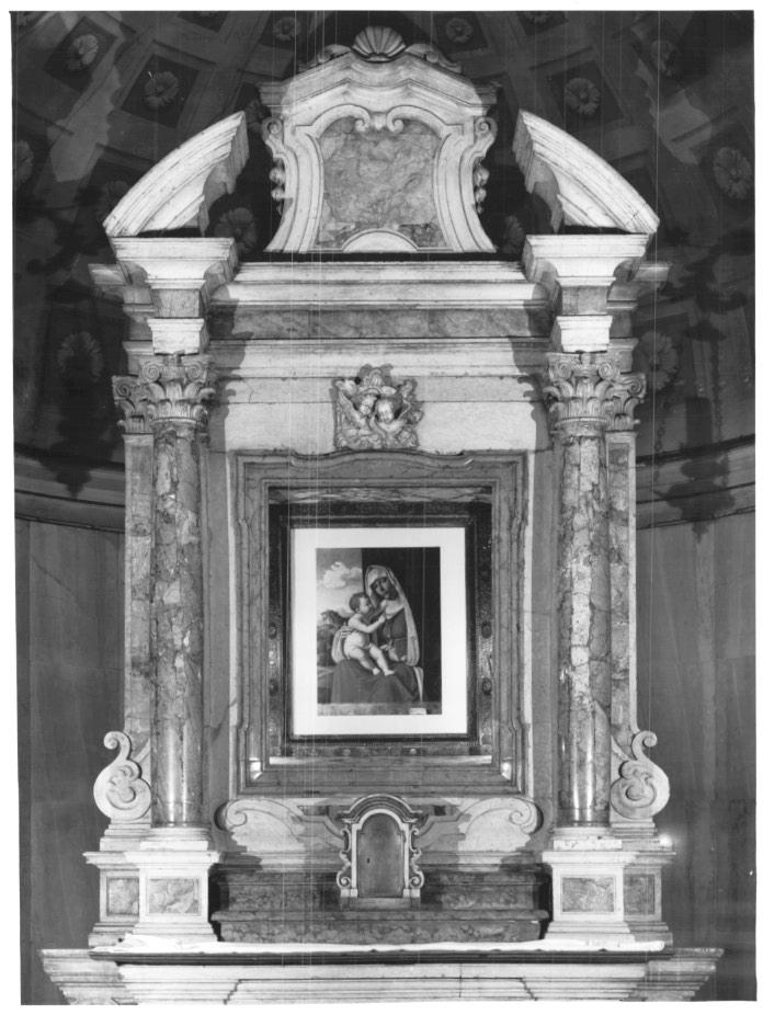 mostra d'altare di Rossi Paolo (sec. XVIII)