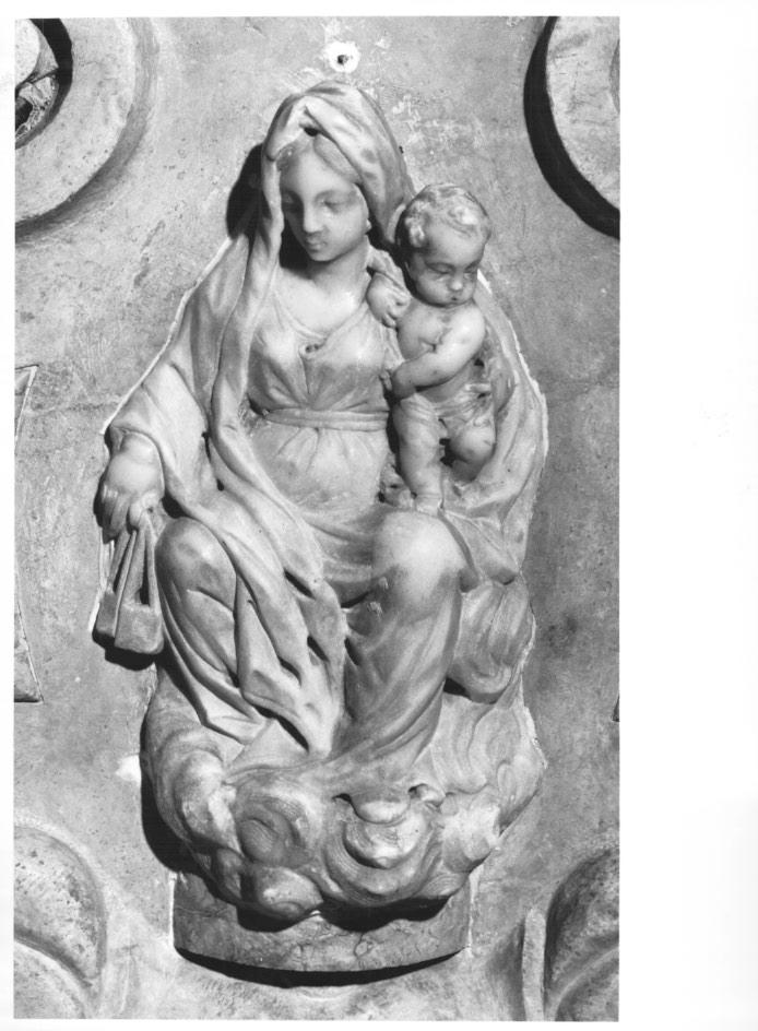 Madonna del Carmelo con Gesù Bambino (scultura) - ambito veneto (prima metà sec. XVII)