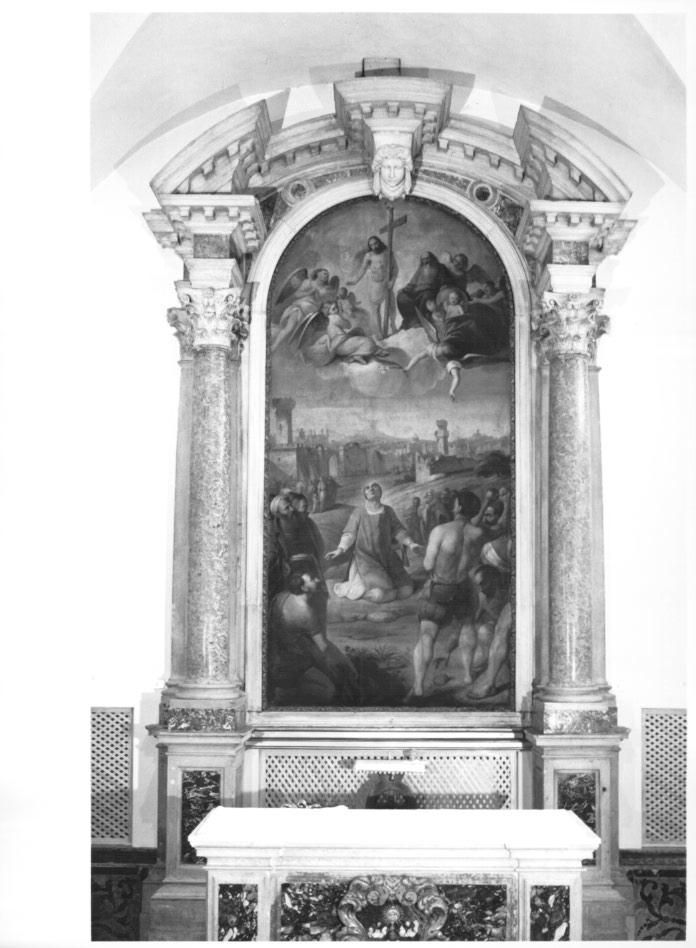 altare maggiore - ambito veneto (prima metà sec. XVII)