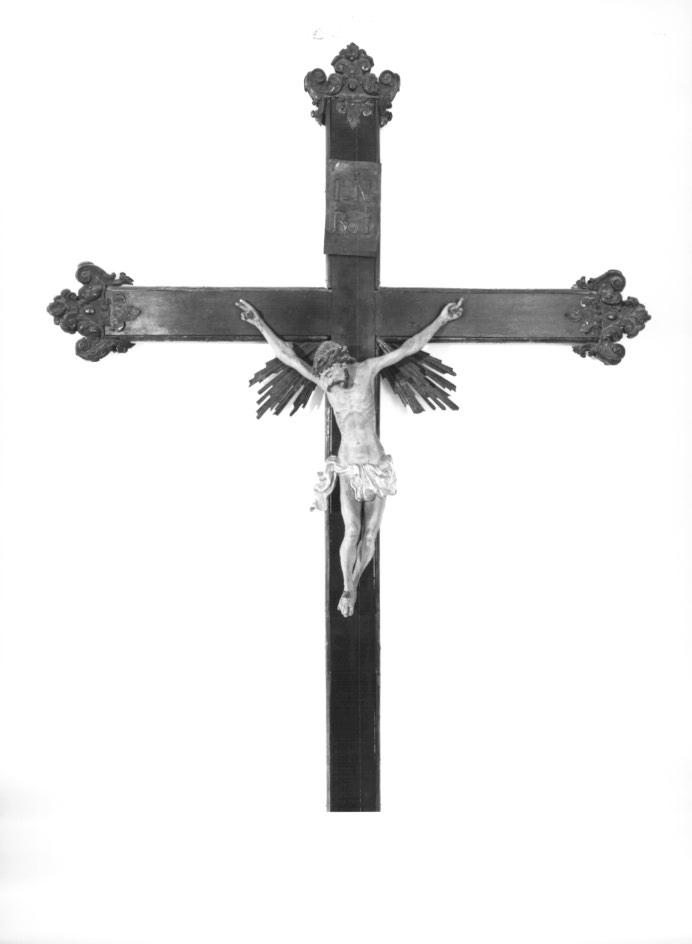 croce processionale - ambito veneto (prima metà sec. XVIII)