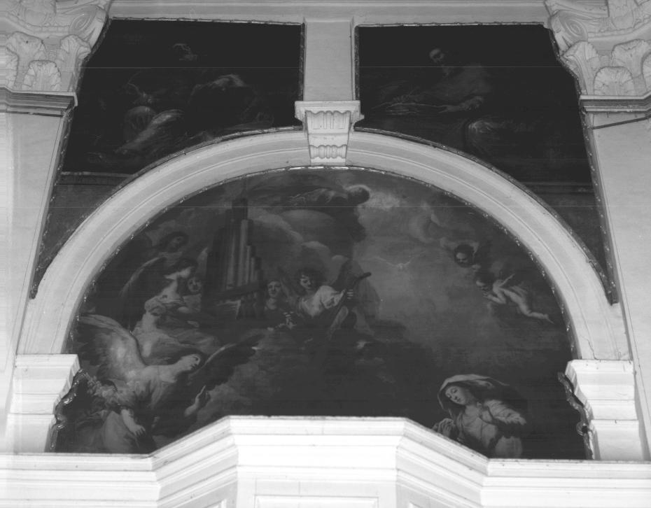 Annunciazione (dipinto) di Zanchi Antonio (sec. XVIII)