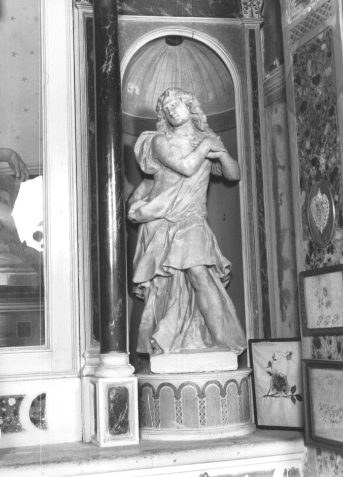 angelo adorante (statua) - ambito veneto (seconda metà sec. XVIII)