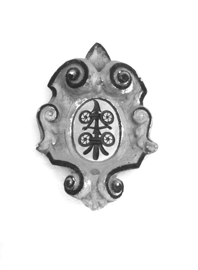 stemma dei Da Carrara (rilievo) - ambito veneto (sec. XIX)