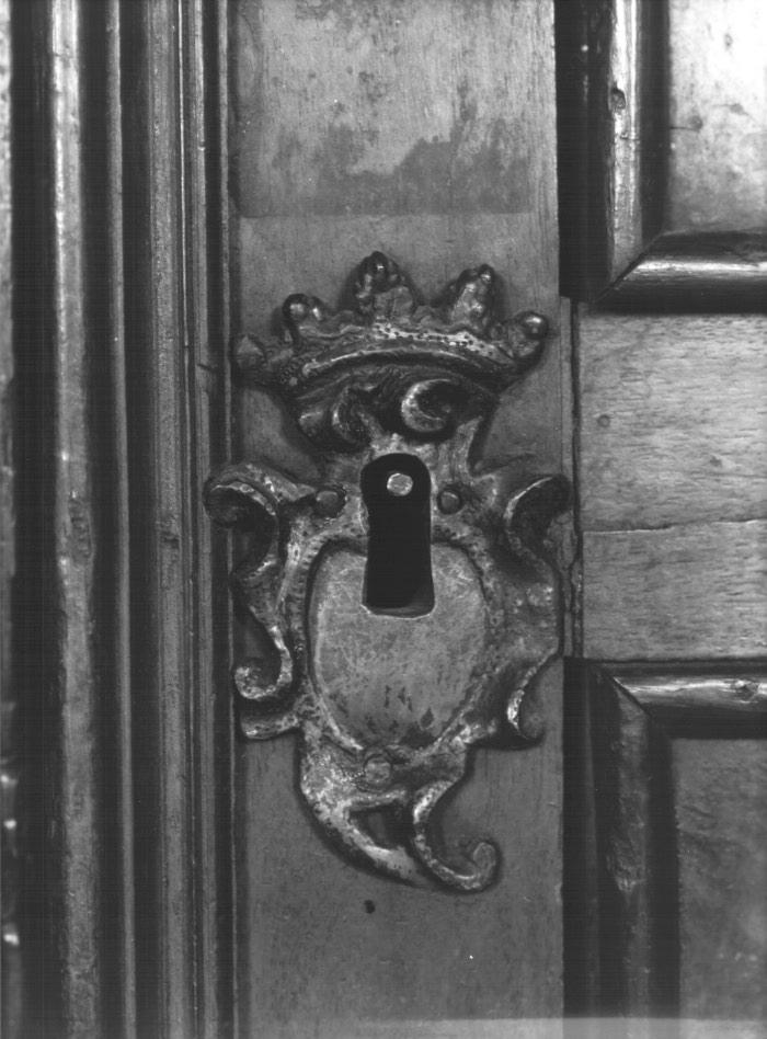 serratura, serie - ambito veneto (prima metà sec. XVII)