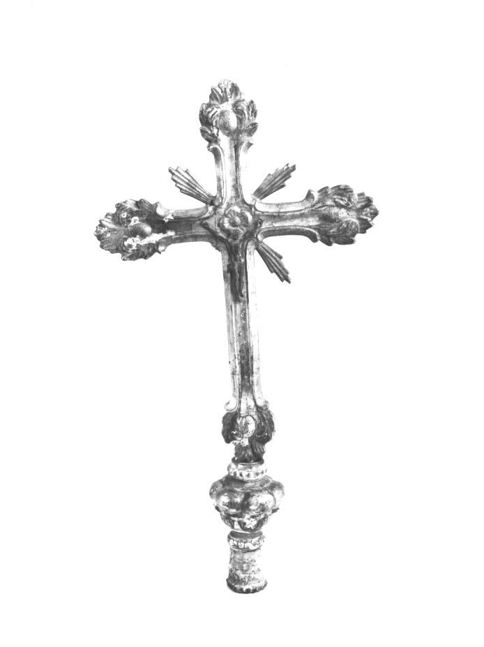 croce processionale - ambito padovano (secc. XVIII/ XIX)