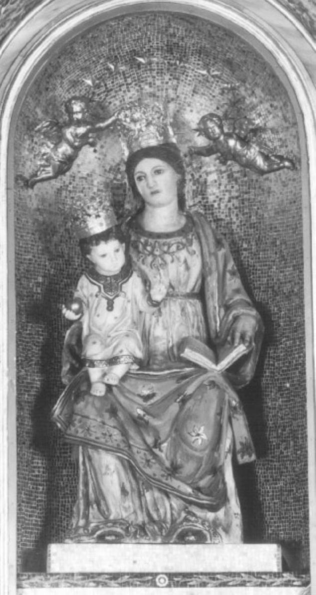 Madonna con Bambino (statua) - ambito veneto (ultimo quarto sec. XIX)
