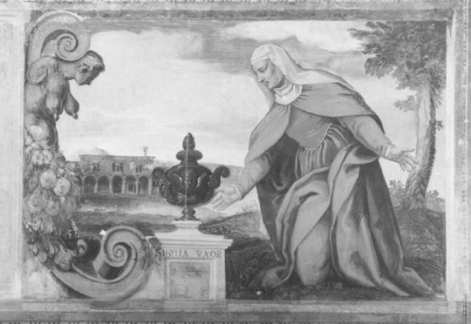 ritratto di Sibilla de Cetto (dipinto) di Varotari Dario (sec. XVI)