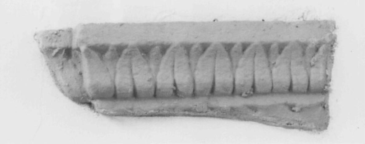 cornice architettonica, frammento di Lorenzo Da Bologna (secc. XV/ XVI)