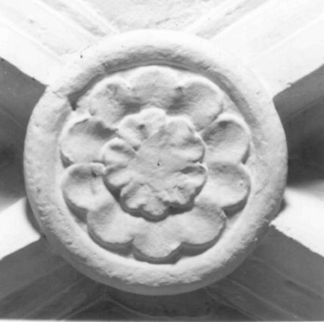 rosette (chiave di volta) - ambito veneto (sec. XV)