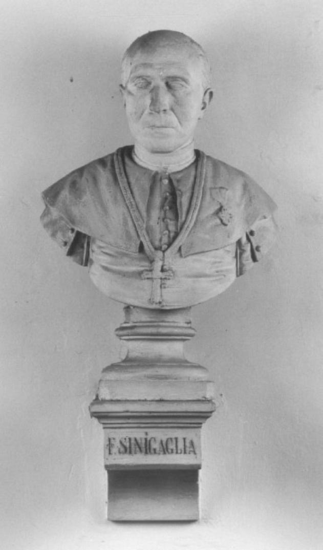 busto ritratto di Felice Sinigaglia (scultura) - ambito veneto (sec. XIX)