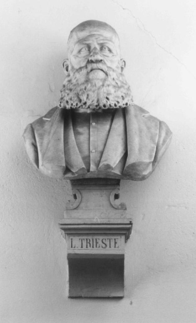 busto ritratto di Leone Trieste (scultura) di Rizzo Giovanni (sec. XIX)