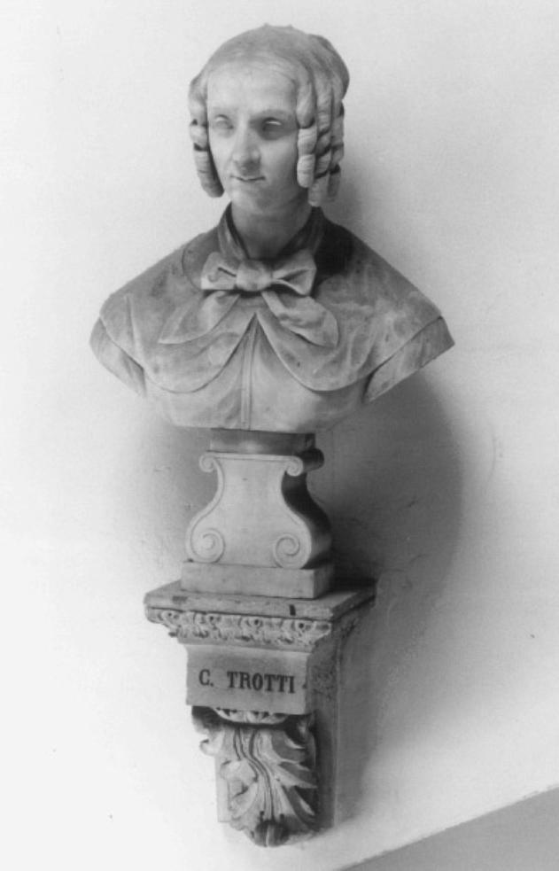 busto ritratto della Contessa Caterina Trotti (scultura) - ambito veneto (sec. XIX)